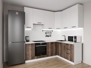 Кухонный гарнитур Старое Дерево 2200*1600 h950 (Стол. 26мм) в Серове - serov.mebel24.online | фото