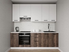 Кухонный гарнитур Старое Дерево 2400 h950 (Стол. 26мм) в Серове - serov.mebel24.online | фото