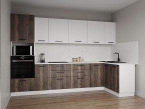Кухонный гарнитур Старое Дерево 3200*1400 (Стол. 38мм) в Серове - serov.mebel24.online | фото