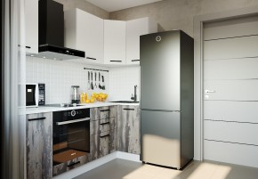 Кухонный гарнитур угловой Руанда 2200х1000 (Стол. 26мм) в Серове - serov.mebel24.online | фото