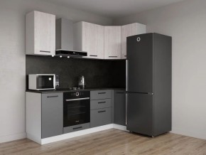 Кухонный гарнитур угловой Санторини 2200*1000 (Стол. 26мм) в Серове - serov.mebel24.online | фото 1