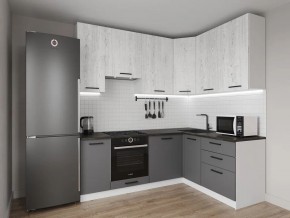 Кухонный гарнитур угловой Санторини 2200*1600 h950 (Стол. 26мм) в Серове - serov.mebel24.online | фото 1