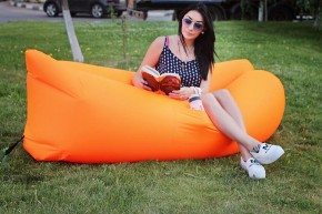 Лежак надувной Lamzac Airpuf Оранжевый в Серове - serov.mebel24.online | фото 2