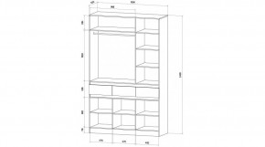 ЛЕНОРА Спальный гарнитур (модульный) кашемир в Серове - serov.mebel24.online | фото 9