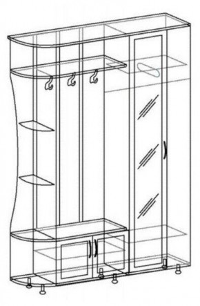 ЛИКА №1 Прихожая ЛДСП в Серове - serov.mebel24.online | фото 5
