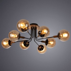 Люстра на штанге Arte Lamp Oxford A2716PL-8BK в Серове - serov.mebel24.online | фото 2