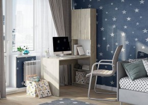 МАЙНД-01 Стол компьютерный (дуб крафт белый) в Серове - serov.mebel24.online | фото