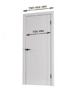Межкомнатная дверь Bolivar Каньон браун (комплект) 700 в Серове - serov.mebel24.online | фото