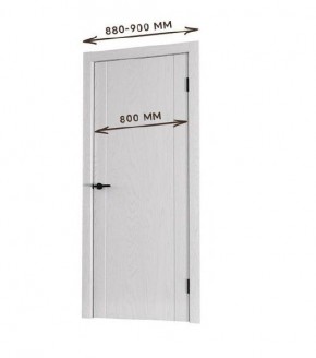 Межкомнатная дверь Bolivar Каньон браун (комплект) 800 в Серове - serov.mebel24.online | фото