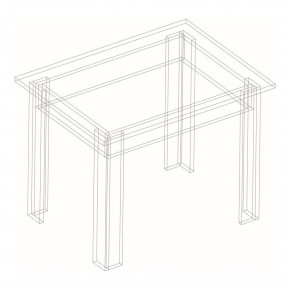 МИНИМЕГА Стол обеденный (айрон рок) в Серове - serov.mebel24.online | фото 2