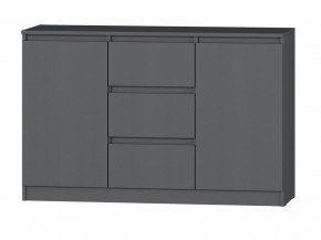 МС "Хилтон" Комод №4 1200 (графит) в Серове - serov.mebel24.online | фото 2