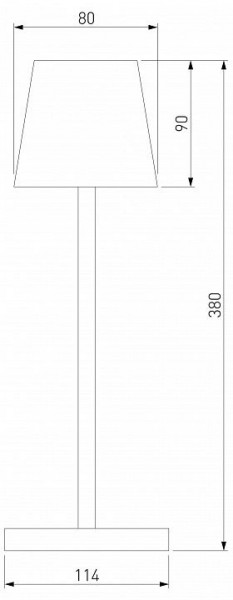 Настольная лампа декоративная Elektrostandard Mist a063928 в Серове - serov.mebel24.online | фото 3