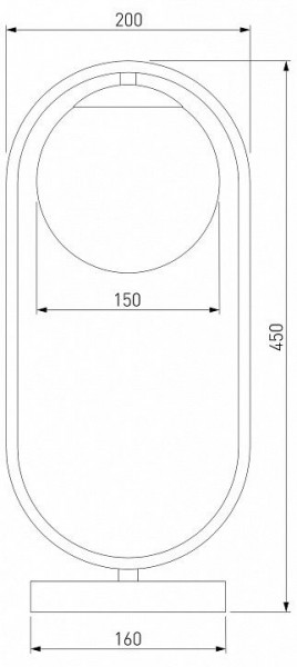 Настольная лампа декоративная Eurosvet Ringo 01138/1 золото в Серове - serov.mebel24.online | фото 3