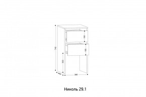НИКОЛЬ 25 Шкаф 5-ти створчатый в Серове - serov.mebel24.online | фото 7