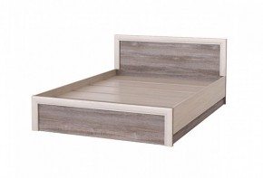 ОКТАВА Кровать 1600 (дуб клабхаус серый) в Серове - serov.mebel24.online | фото