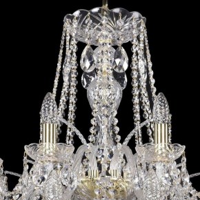 Подвесная люстра Bohemia Ivele Crystal 1411 1411/16+8/360/2d/G в Серове - serov.mebel24.online | фото 4