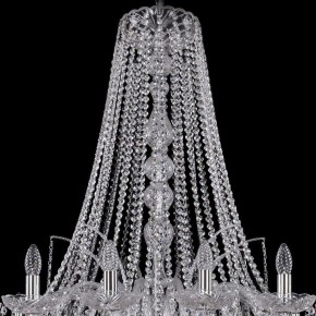 Подвесная люстра Bohemia Ivele Crystal 1411 1411/18/400/h-113/Ni в Серове - serov.mebel24.online | фото 4