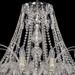 Подвесная люстра Bohemia Ivele Crystal 1411 1411/20/400/G в Серове - serov.mebel24.online | фото 4