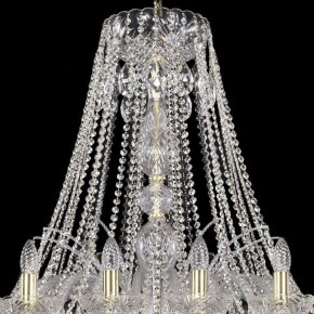 Подвесная люстра Bohemia Ivele Crystal 1411 1411/24/460/G в Серове - serov.mebel24.online | фото 4