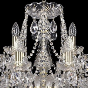 Подвесная люстра Bohemia Ivele Crystal 1413 1413/12+6/300/G в Серове - serov.mebel24.online | фото 4