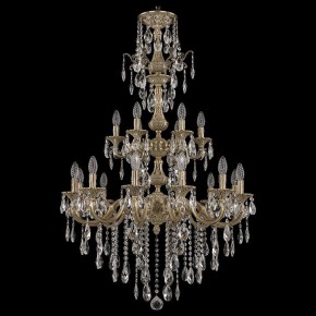 Подвесная люстра Bohemia Ivele Crystal 7201 72101/12+6/250/XL/2d B FP в Серове - serov.mebel24.online | фото 2