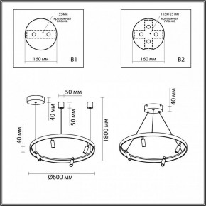 Подвесная люстра Odeon Light Fonda 4317/58L в Серове - serov.mebel24.online | фото 6