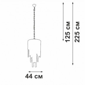 Подвесная люстра Vitaluce V5885 V5885-9/7 в Серове - serov.mebel24.online | фото 3