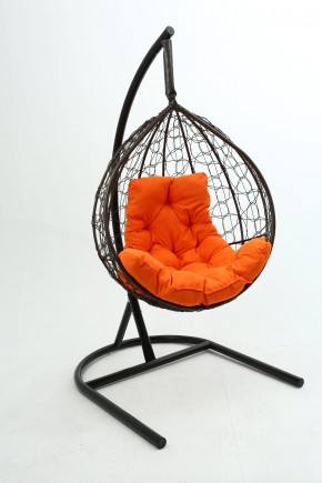 Подвесное кресло Бароло (коричневый/оранжевый) в Серове - serov.mebel24.online | фото