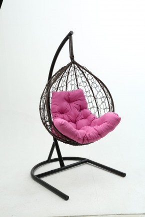 Подвесное кресло Бароло (коричневый/розовый) в Серове - serov.mebel24.online | фото