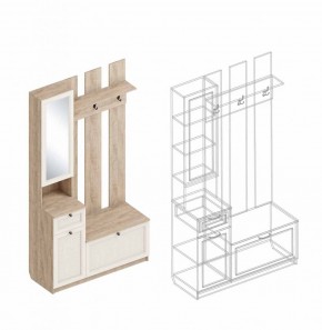 Прихожая Филадельфия (модульная) в Серове - serov.mebel24.online | фото 2
