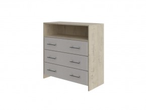 PROxSON Комод Varna (ЛДСП+ткань Бунратти/Savana Milk (молочный)) 90x40 в Серове - serov.mebel24.online | фото