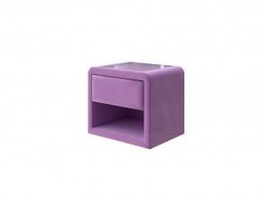 PROxSON Тумба Cube (Ткань: Велюр Shaggy Lilac) 52x41 в Серове - serov.mebel24.online | фото