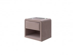 PROxSON Тумба Cube (Ткань: Велюр Shaggy Mocca) 52x41 в Серове - serov.mebel24.online | фото