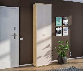 Шкаф 2 дверный Афина СБ-3312 (Дуб винченца/Кашемир серый) в Серове - serov.mebel24.online | фото