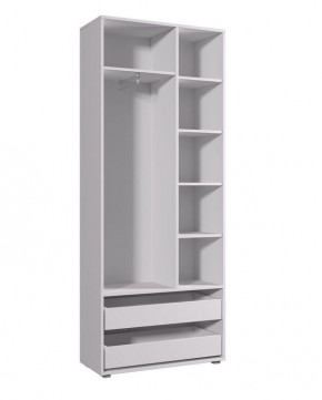 Шкаф ДМ 800 с 2-мя ящиками (венге) в Серове - serov.mebel24.online | фото 2