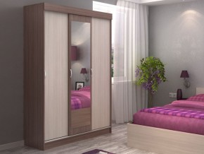 Шкаф-купе Басса ШКК 551 венге-дуб шимо светлый/темный в Серове - serov.mebel24.online | фото 2