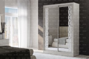 Шкаф-купе Флоренция 1,5 с 2 зеркалами в Серове - serov.mebel24.online | фото 1