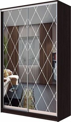 Шкаф-купе ХИТ 23-12/2-66 РОМБ БОЛЬШОЙ в Серове - serov.mebel24.online | фото