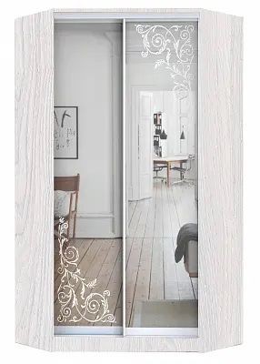 Шкаф-купе ХИТ-У-L-24-64-66 ОРНАМЕНТ в Серове - serov.mebel24.online | фото