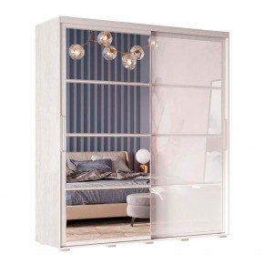 Шкаф-купе Крафт-6 1.6 м ШКК-06 (ясень белый) в Серове - serov.mebel24.online | фото 3