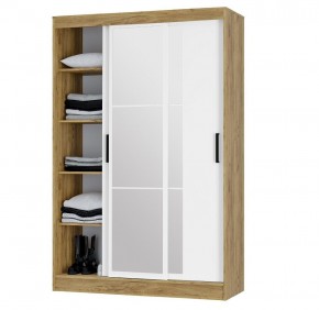 Шкаф-купе Тайм ШКК-03 (крафт/белый) в Серове - serov.mebel24.online | фото 3
