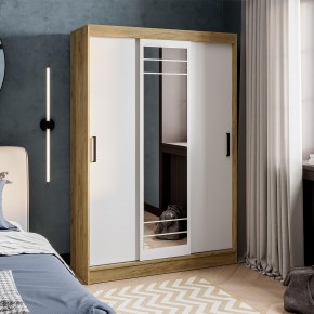 Шкаф-купе Тео ШКК-02 (крафт/белый) в Серове - serov.mebel24.online | фото 1