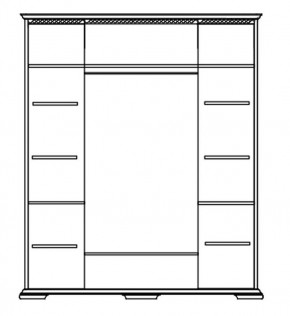 Шкаф Лика с зеркалом (ММ 137-01/04) в Серове - serov.mebel24.online | фото 4