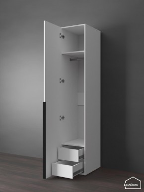 Шкаф Linnea MHR-1-3 2050х400х510 (Белый-М 11.1.2) в Серове - serov.mebel24.online | фото 7