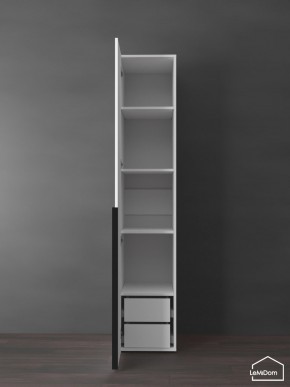 Шкаф Linnea MHR-1-4 2050х400х510 (Белый-М 11.1.1) в Серове - serov.mebel24.online | фото 7