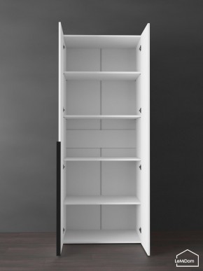 Шкаф Linnea MHR-2-2 2050х800х510 (Белый-М 11.1.2) в Серове - serov.mebel24.online | фото 4