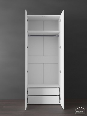 Шкаф Linnea MHR-2PO-3 2050х800х510 (Белый-М 11.1.1) в Серове - serov.mebel24.online | фото 4