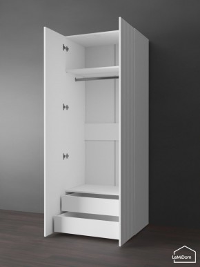 Шкаф Linnea MHR-2PO-3 2050х800х510 (Белый-М 11.1.1) в Серове - serov.mebel24.online | фото 5