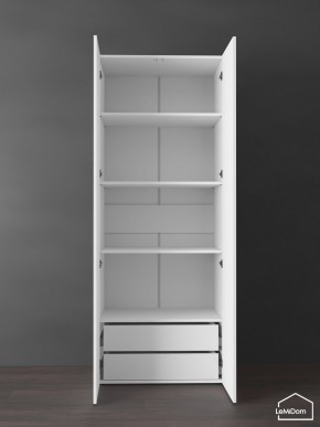 Шкаф Linnea MHR-2PO-4 2050х800х510 (Белый-М 11.1.1) в Серове - serov.mebel24.online | фото 5