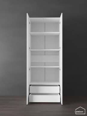 Шкаф Linnea MHR-2PO-4 2050х800х510 (Белый-М 11.1.1) в Серове - serov.mebel24.online | фото 6